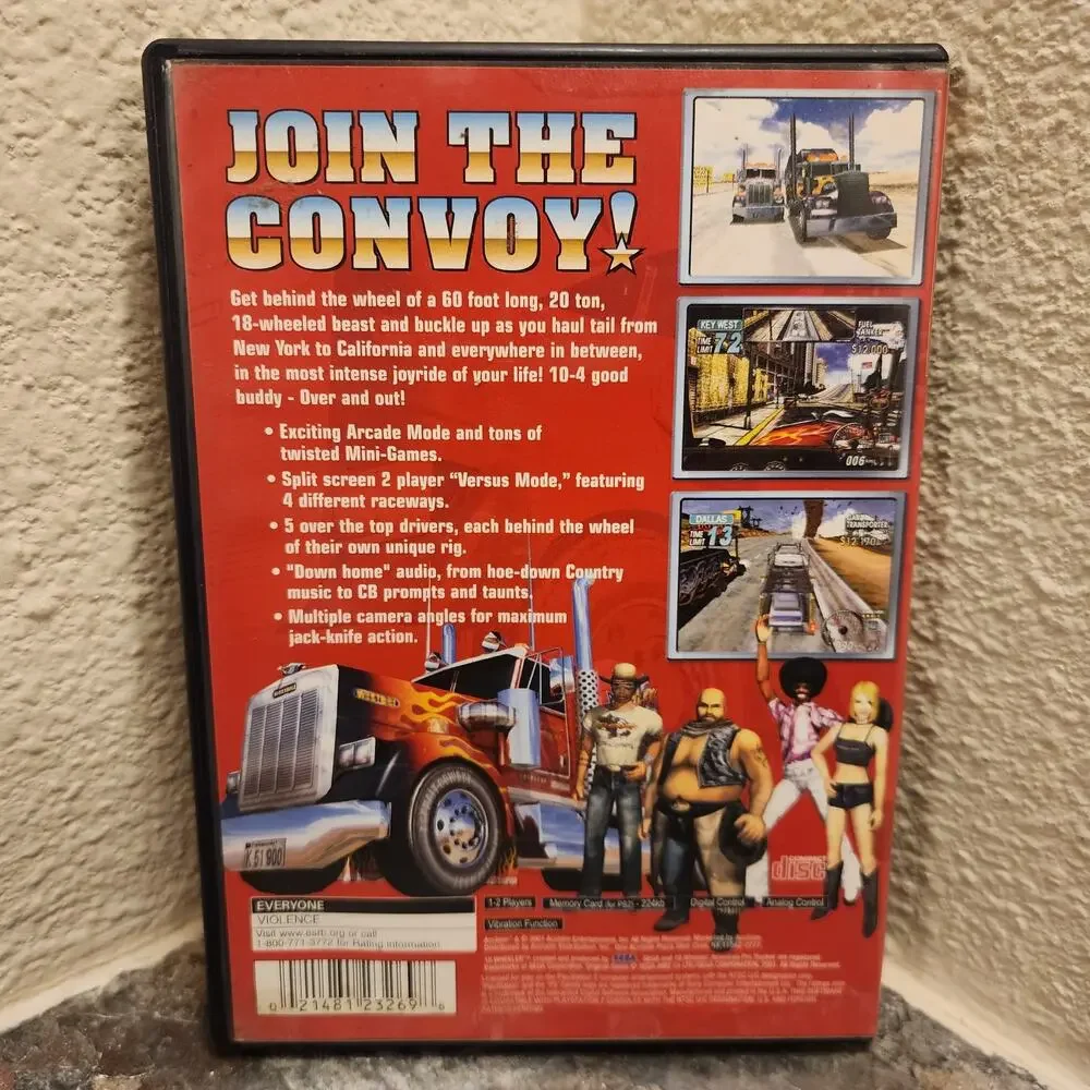 Game - Eighteen Wheeler: American Pro Trucker (CIB+) - PS2